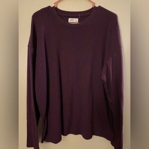 Maurices Purple Long Sleeve